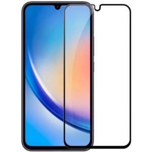 Protecteur d'écran en verre trempé Full Screen 3D pour Samsung Galaxy A34 5G