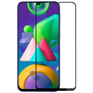 Protecteur d'écran en verre trempé Full Screen 3D pour Samsung Galaxy M21 M215