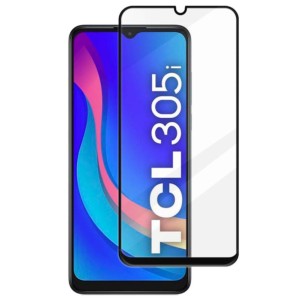 Protector de cristal templado Full Screen 3D para TCL 305i