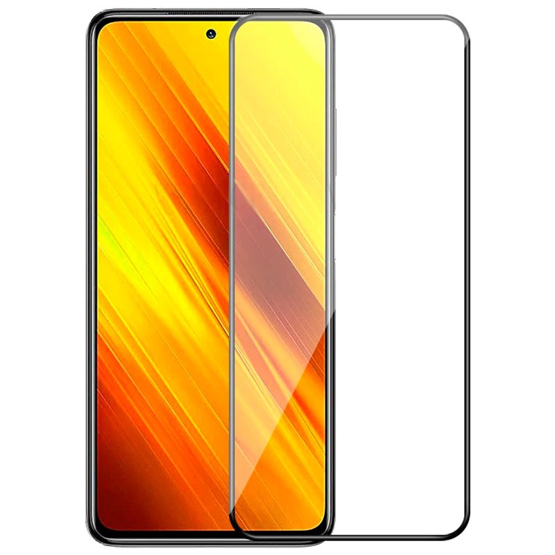 Protecteur d'écran en verre trempé Full Screen 3D pour Xiaomi Pocophone X3 NFC - Ítem