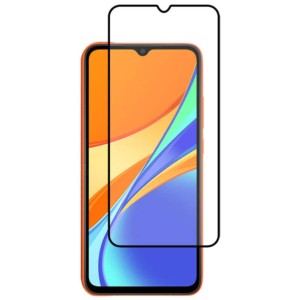 Protecteur d'écran en verre trempé Full Screen 3D pour Xiaomi Redmi 9C