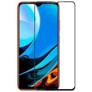 Protecteur d'écran en verre trempé Full Screen 3D pour Xiaomi Redmi 9T