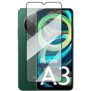 Protecteur d'écran en verre trempé Full Screen 3D pour Xiaomi Redmi A3