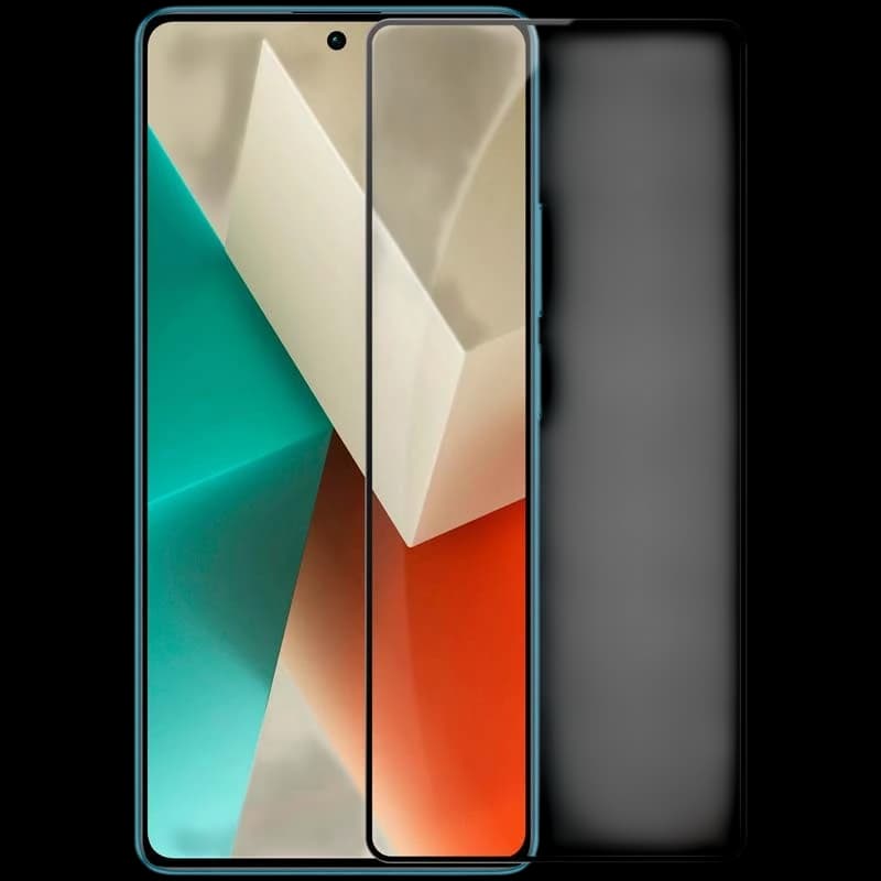 Película de ecrã de vidro temperado Xiaomi Redmi Note 13 Full Screen 3D
