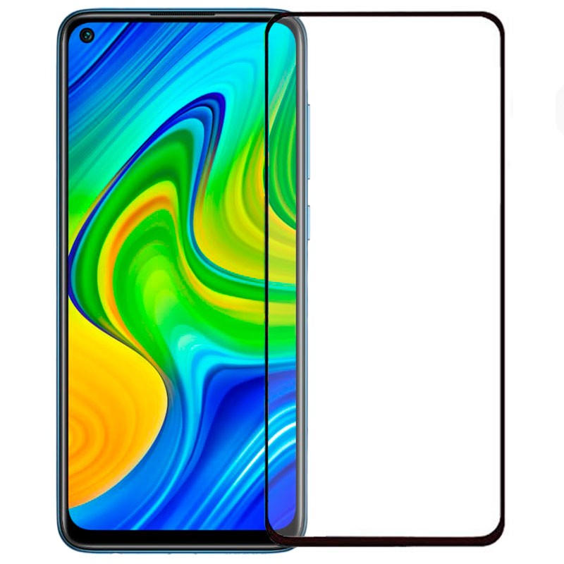 Protector de cristal templado Full Screen 3D para Xiaomi Redmi Note 9 - Ítem