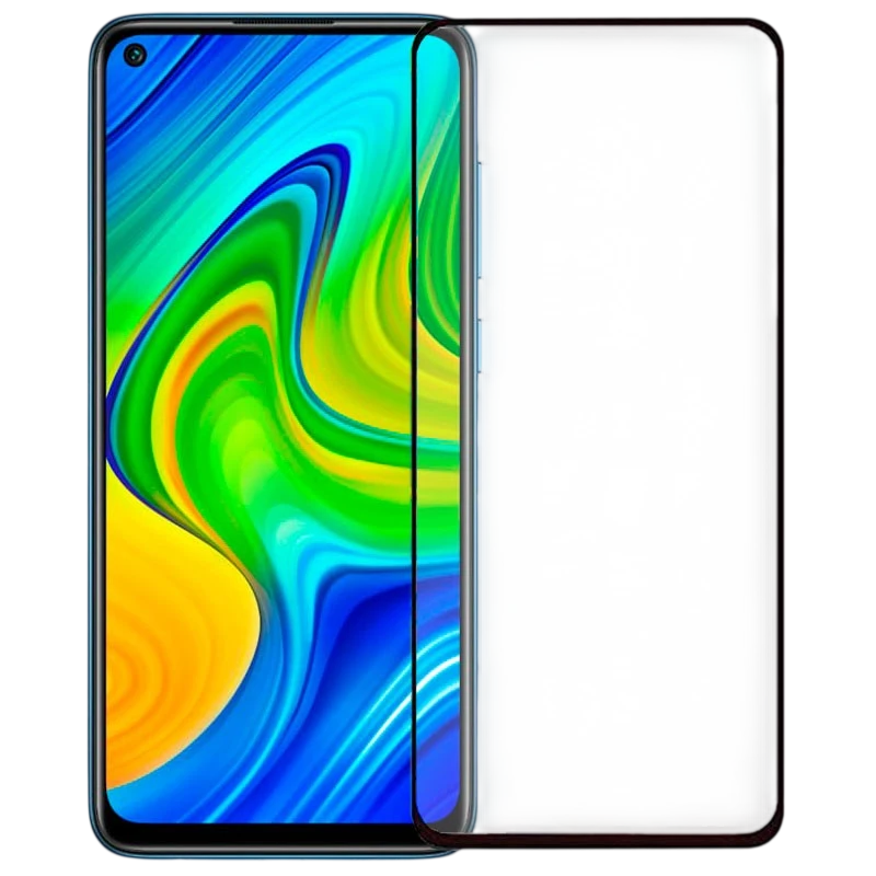 Protector de cristal templado Full Screen 3D para Xiaomi Redmi Note 9 - Ítem