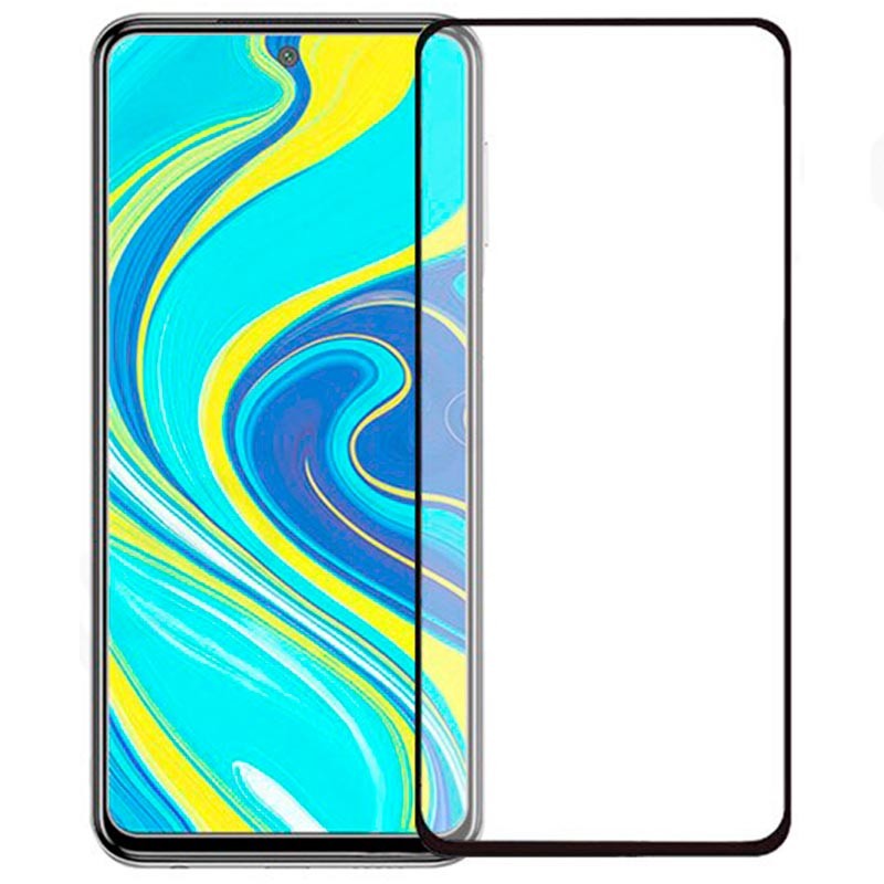 Protecteur d'écran en verre trempé Full Screen 3D pour Xiaomi Redmi Note 9S - Ítem