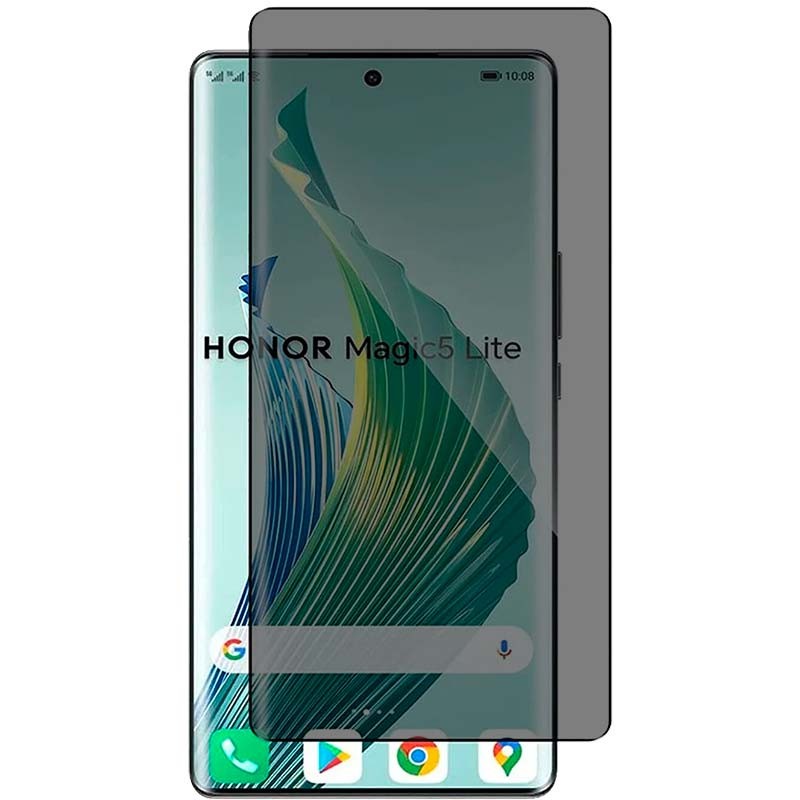 Protection d'écran en verre trempé Anti Espion Honor Magic5 Lite - Ítem