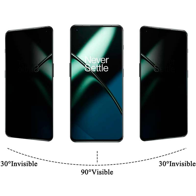 Película de vidro temperado Anti Espião Oneplus 11 - Item1