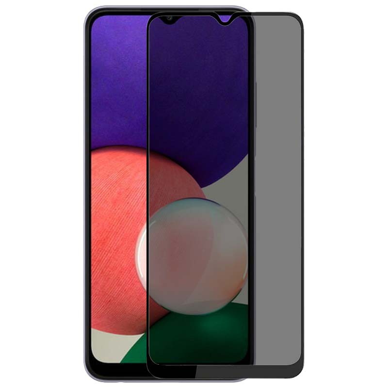Protetor de vidro temperado Anti Espião Samsung Galaxy A22 5G A226 - Item