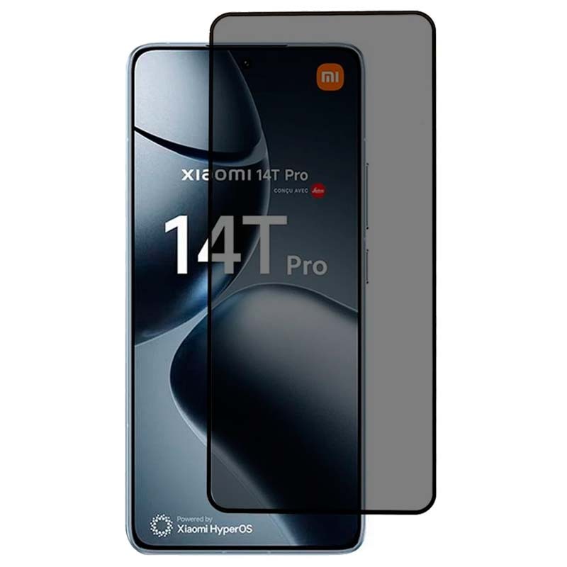 Protector de cristal templado Antiespía Xiaomi Poco X7 Pro / 14T / 14T Pro - Ítem