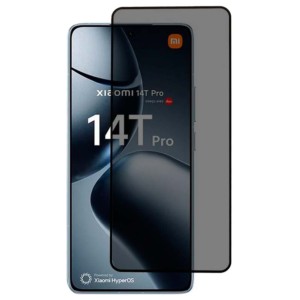 Película de vidro temperado Anti Espião Xiaomi Poco X7 Pro / 14T / 14T Pro