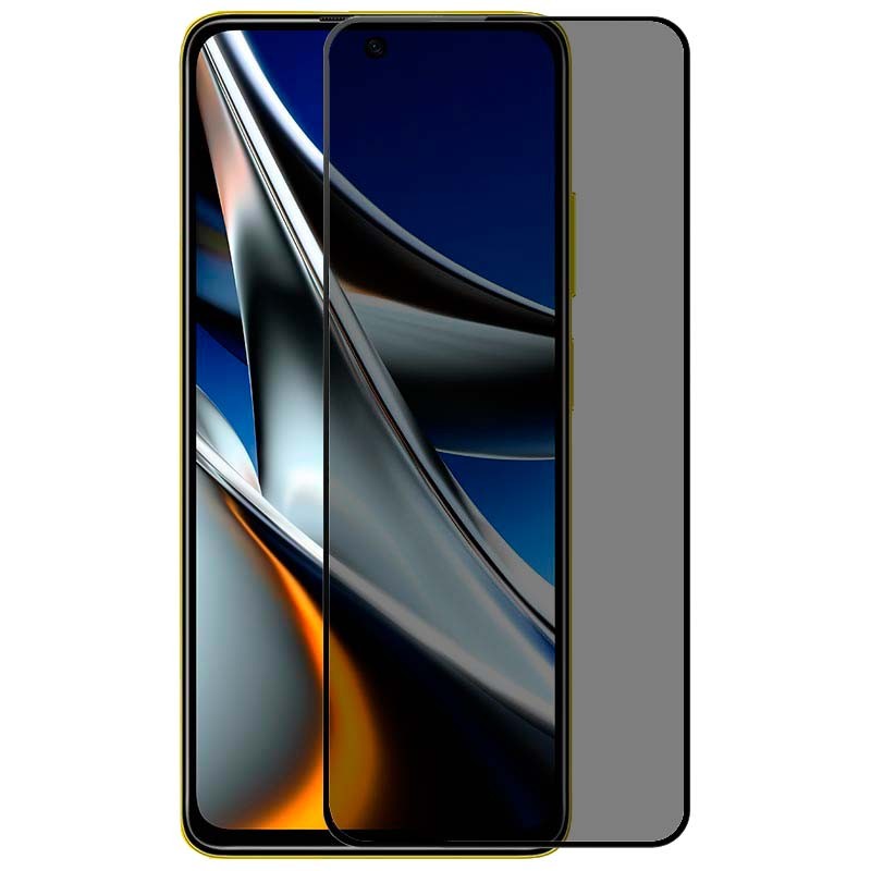 Protetor de vidro temperado Anti Espião Xiaomi Poco X4 Pro 5G - Item