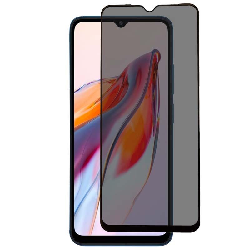 Cristal templado 9H para Xiaomi Redmi 9 – Marco negro - Spain