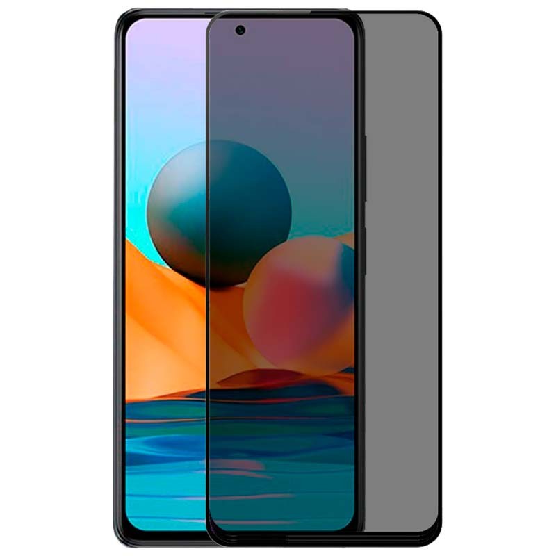 N16 Xiaomi Redmi Note 10 Pro Protector / Templado Cristal Full Gel De  Pantalla