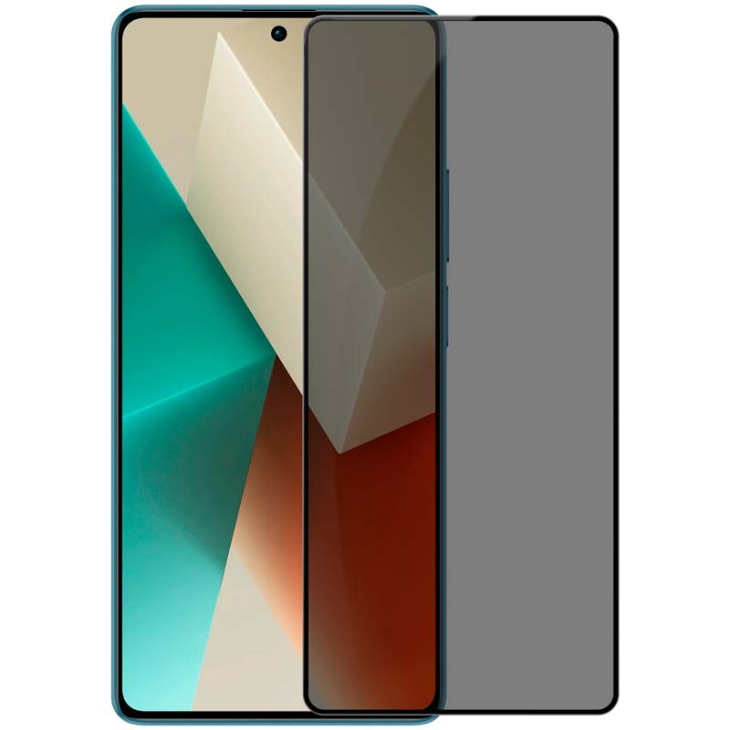 Película de vidro temperado Anti Espião Xiaomi Redmi Note 13 - Item