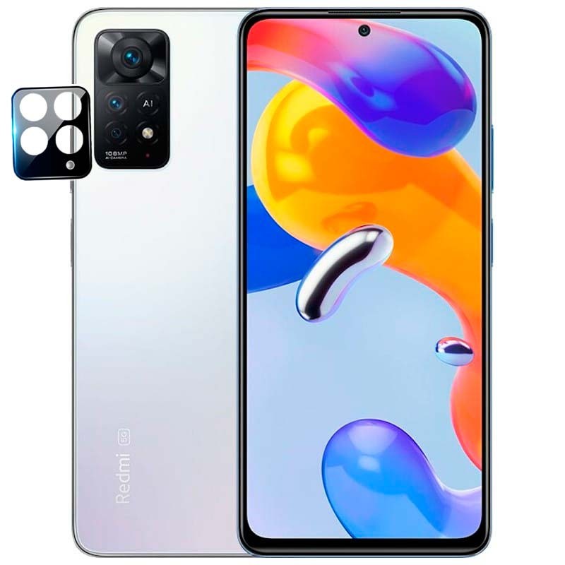 Protetor de câmara Xiaomi Redmi Note 11 Pro / Note 11 Pro 5G Preto - Item