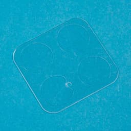 Protector de cámara Xiaomi 12/12X de vidrio transparente, cuadrado con recortes para tres lentes y flash, perfil delgado para cobertura completa y discreta