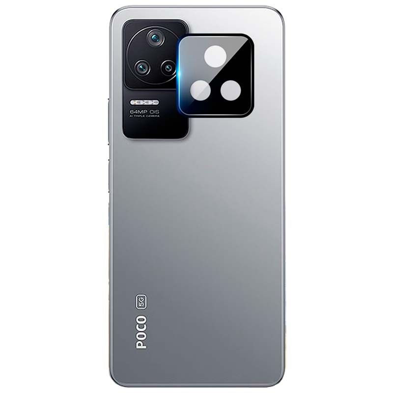 Protetor de câmara preto para Xiaomi Poco F4