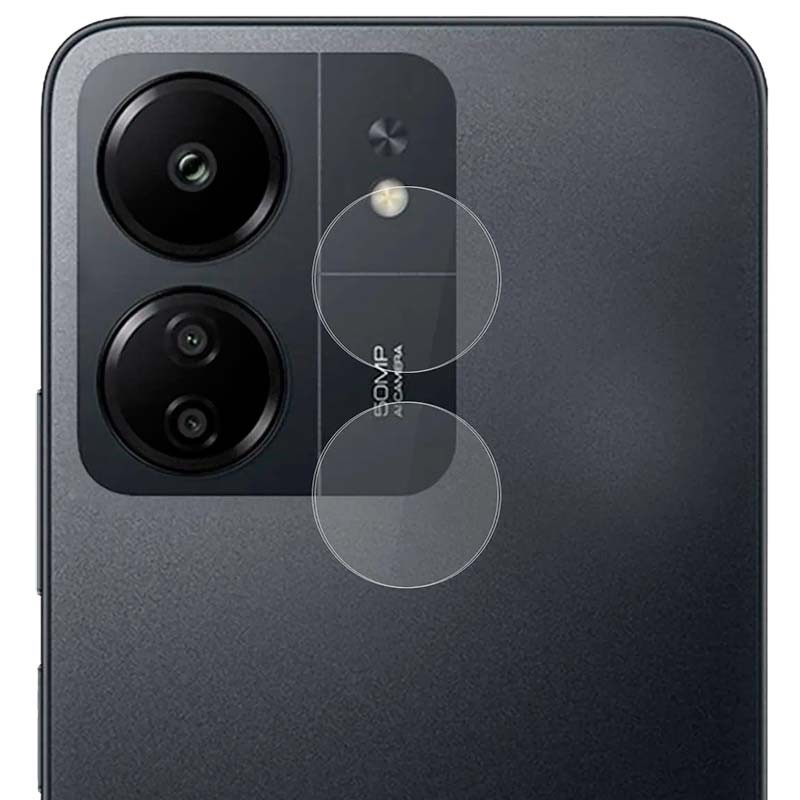 Película de vidro para câmara para Xiaomi Redmi 13C - Item