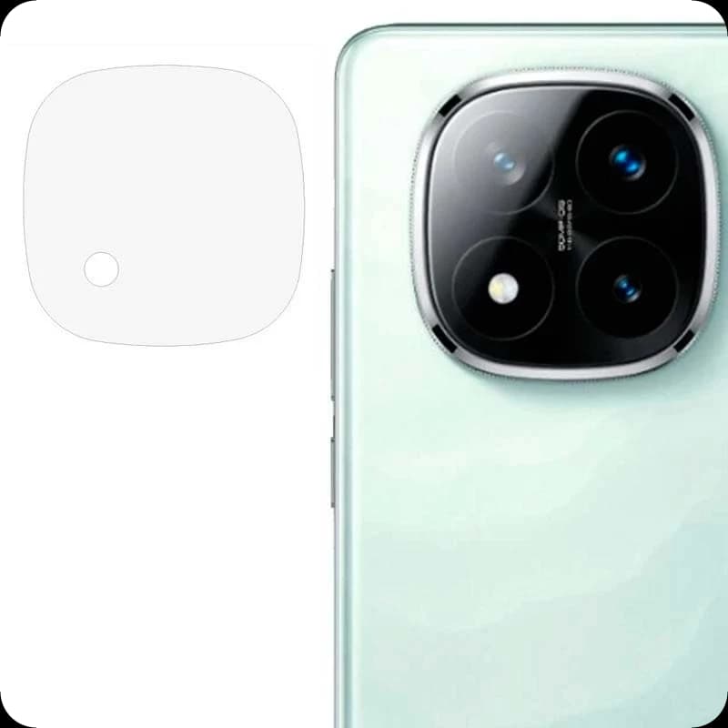 Película de vidro para câmara Xiaomi Redmi Note 14 Pro Plus 5G