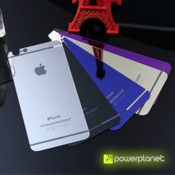 Protector de Pantalla y Trasera Cristal Templado iPhone 6 Colores - Ítem2