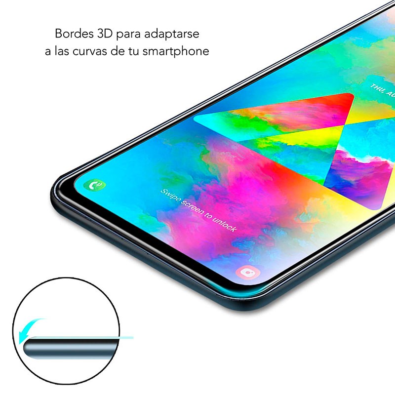 Samsung Galaxy A50 / A30 / A30s 3D Full Screen Tempered Glass Screen Protector - Ítem2