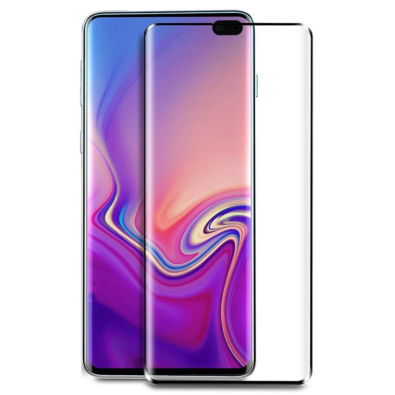 Protecteur d'écran en verre trempé Samsung Galaxy S10+ Full Screen 3D - Ítem