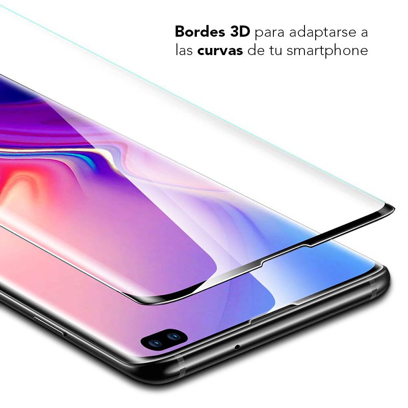 Protector de cristal templado Full Screen 3D para Samsung Galaxy S10+ - Ítem2