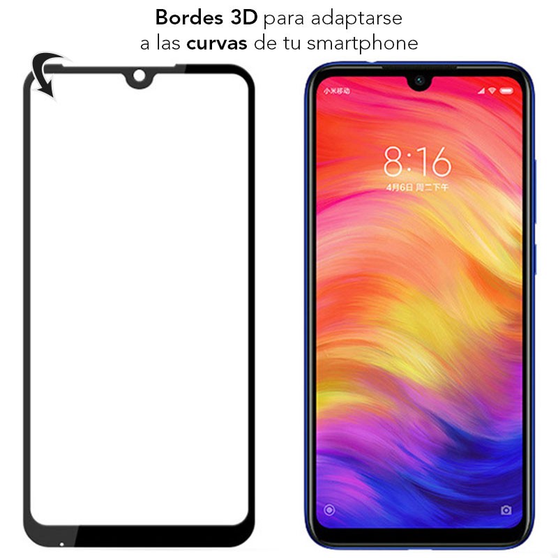 Protector de cristal templado Full Screen 3D para Xiaomi Redmi Note 7 - Ítem1