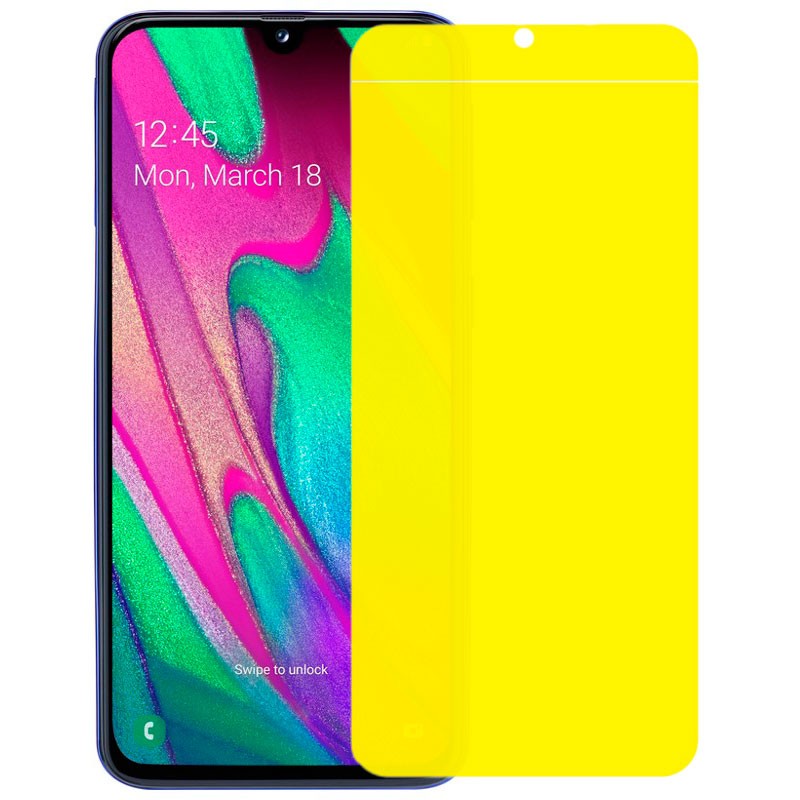 Protecteur d'Écran Samsung Galaxy A40 en Verre Trempé - Transparent