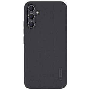 Funda de goma Frosted Pro negra de Nillkin para Samsung Galaxy A34 5G