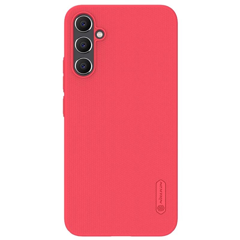 Funda de goma Frosted Pro roja de Nillkin para Samsung Galaxy A34 5G - Ítem