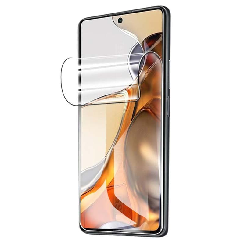 vista frontal del Protector de pantalla de gel para Xiaomi 11T / 11T Pro