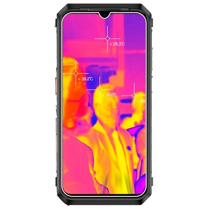 esquema de los bordes del Protector de pantalla de cristal templado para Ulefone Armor 22