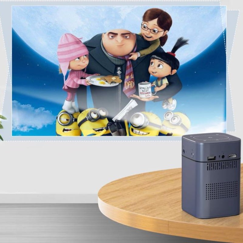 Projecteur DLP K19 2Go/16Go 7000mAh Android 9.0 - Ítem1