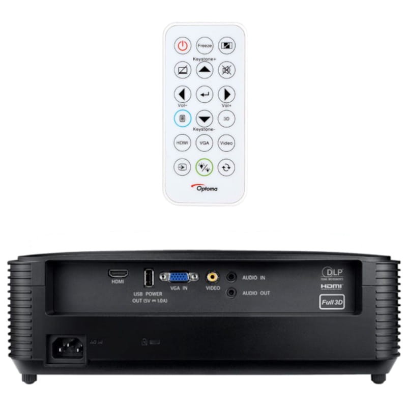 Projetor Optoma S336 3D Preto - Item1
