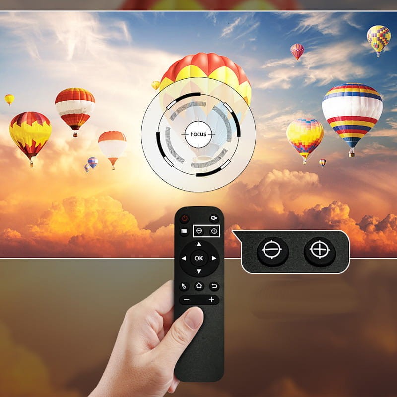 Projetor P15 DLP Android 9.0 4GB/32GB - Item10