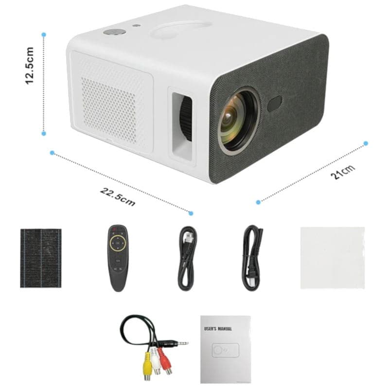 Proyector UB30 Plus FullHD 8GB Android 9.0 - Contenido