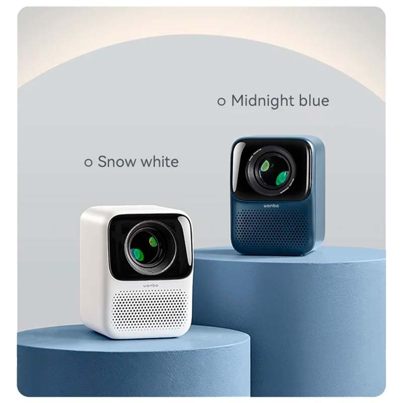 foto real del Proyector Wanbo T2 Max (New) Azul