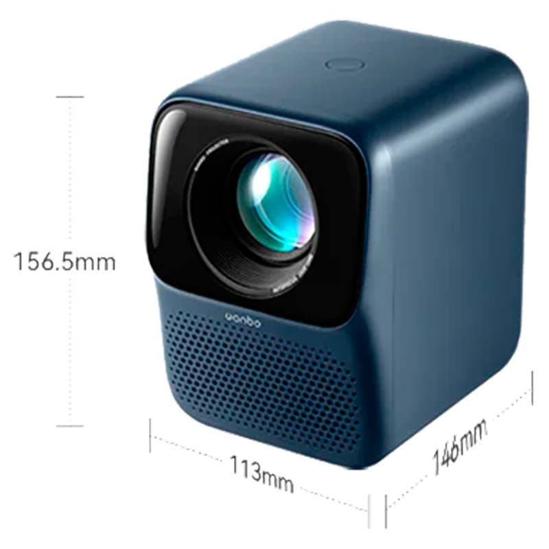 dimensiones del Proyector Wanbo T2 Max (New) Azul