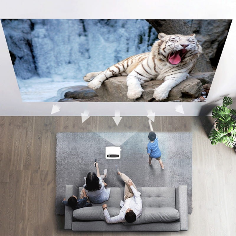 Projetor YG430 Bluetooth Miracast 5G Android 9.0 - Item10