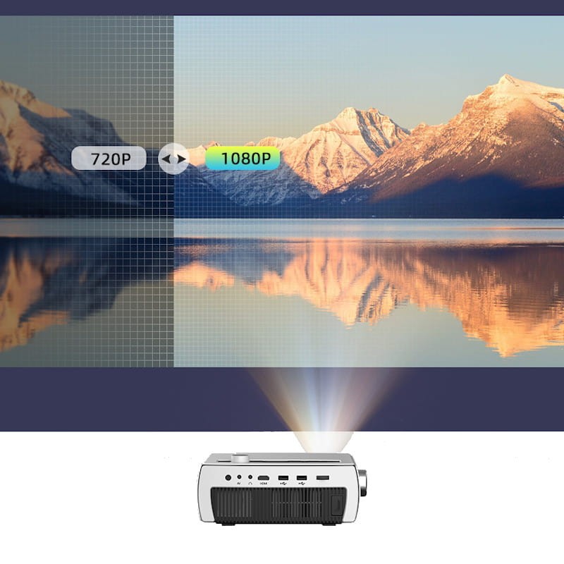 Projetor YG430 Bluetooth Miracast 5G Android 9.0 - Item11