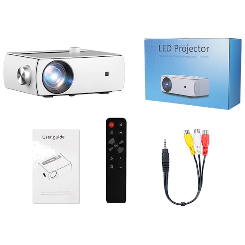 Projetor YG430 Bluetooth Miracast 5G Android 9.0 - Item6