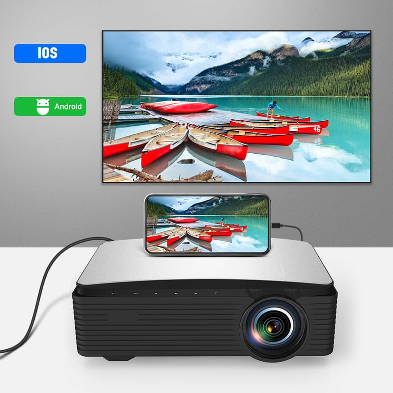 Projetor YG650 Miracast 5G Android 9.0 - Item3