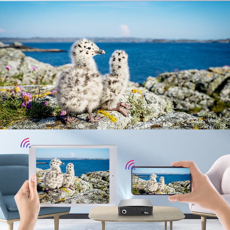 Projetor YG650 Miracast 5G Android 9.0 - Item4