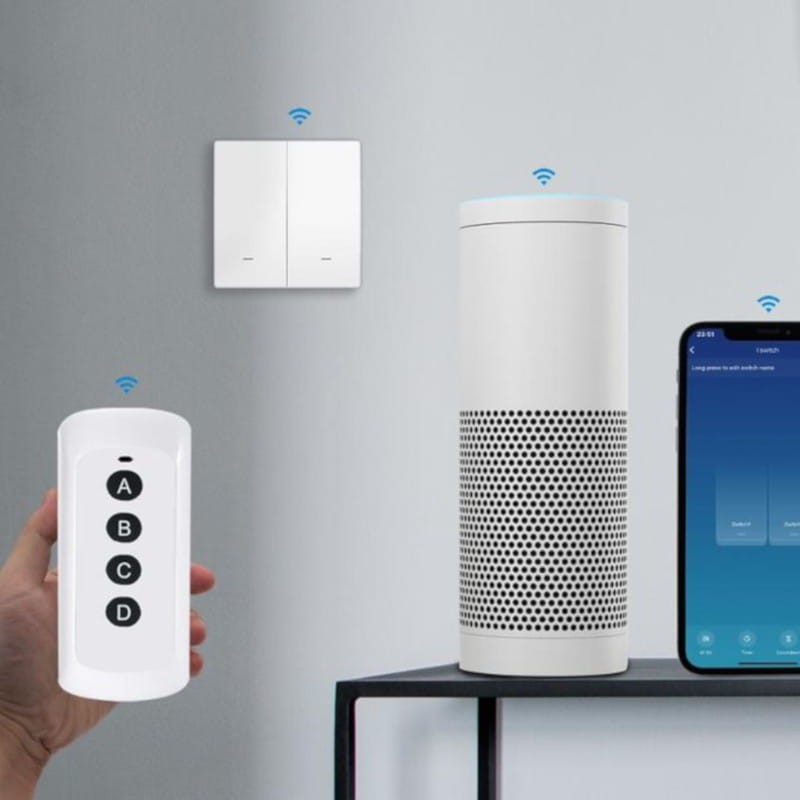 Interrupteur connecté Girier T2 Google Home / Alexa - PowerPlanetOnline