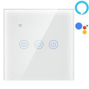 Interruptor Inteligente Zemismart DS101 Triplo - Google Home / Amazon Alexa