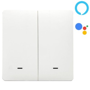 Interruptor inteligente Zemismart X801 Duplo - Google Home / Amazon Alexa