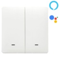Interruptor Inteligente Zemismart X801 Doble - Google Home / Amazon Alexa - Ítem
